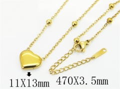 Stainless Steel Jewelry Wholesale - Stainless Steel Necklaces - HY25N0189HSS