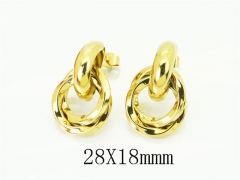 Stainless Steel Jewelry Wholesale - Stainless Steel Earrings - HY30E2530OL