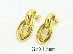 Stainless Steel Jewelry Wholesale - Stainless Steel Earrings - HY30E2528PS