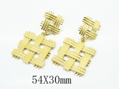 Stainless Steel Jewelry Wholesale - Stainless Steel Earrings - HY30E2522HBB