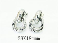 Stainless Steel Jewelry Wholesale - Stainless Steel Earrings - HY30E2529ML