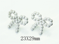 Stainless Steel Jewelry Wholesale - Stainless Steel Earrings - HY30E2559NL