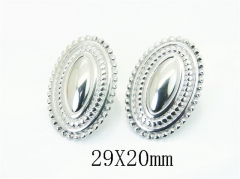 Stainless Steel Jewelry Wholesale - Stainless Steel Earrings - HY30E2555MC