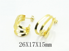 Stainless Steel Jewelry Wholesale - Stainless Steel Earrings - HY30E2626OL