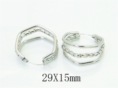 Stainless Steel Jewelry Wholesale - Stainless Steel Earrings - HY30E2619NC