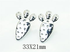 Stainless Steel Jewelry Wholesale - Stainless Steel Earrings - HY30E2553LS