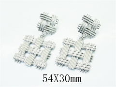 Stainless Steel Jewelry Wholesale - Stainless Steel Earrings - HY30E2521NL