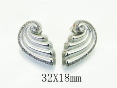 Stainless Steel Jewelry Wholesale - Stainless Steel Earrings - HY30E2606HHL