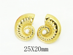 Stainless Steel Jewelry Wholesale - Stainless Steel Earrings - HY30E2542NE
