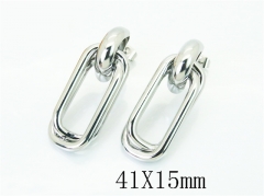 Stainless Steel Jewelry Wholesale - Stainless Steel Earrings - HY30E2525NL
