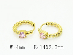Stainless Steel Jewelry Wholesale - Stainless Steel Earrings - HY30E2586SOL