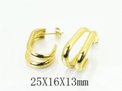 Stainless Steel Jewelry Wholesale - Stainless Steel Earrings - HY30E2624OL