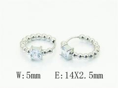 Stainless Steel Jewelry Wholesale - Stainless Steel Earrings - HY30E2564NZ