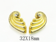 Stainless Steel Jewelry Wholesale - Stainless Steel Earrings - HY30E2607HJF