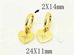 Stainless Steel Jewelry Wholesale - Stainless Steel Earrings - HY30E2618OE