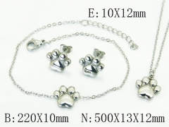 Stainless Steel Jewelry Wholesale - Stainless Steel Jewelry Sets - HY59S2640PZ