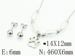 Stainless Steel Jewelry Wholesale - Stainless Steel Jewelry Sets - HY91S1841MF