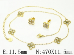 Stainless Steel Jewelry Wholesale - Stainless Steel Jewelry Sets - HY32S0269HKF