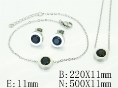 Stainless Steel Jewelry Wholesale - Stainless Steel Jewelry Sets - HY59S2643HGG