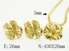 Stainless Steel Jewelry Wholesale - Stainless Steel Jewelry Sets - HY92S0263HLF