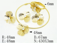 Stainless Steel Jewelry Wholesale - Stainless Steel Jewelry Sets - HY50S0779JIA