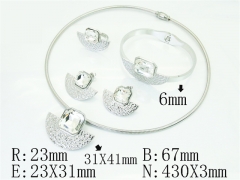 Stainless Steel Jewelry Wholesale - Stainless Steel Jewelry Sets - HY50S0728JCV