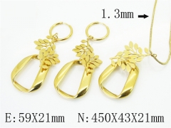 Stainless Steel Jewelry Wholesale - Stainless Steel Jewelry Sets - HY92S0251HLC