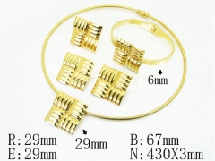 Stainless Steel Jewelry Wholesale - Stainless Steel Jewelry Sets - HY50S0743JIT