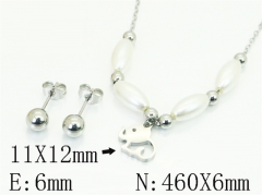Stainless Steel Jewelry Wholesale - Stainless Steel Jewelry Sets - HY91S1845ME