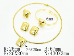 Stainless Steel Jewelry Wholesale - Stainless Steel Jewelry Sets - HY50S0737JIR