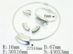 Stainless Steel Jewelry Wholesale - Stainless Steel Jewelry Sets - HY50S0740JEE