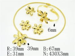 Stainless Steel Jewelry Wholesale - Stainless Steel Jewelry Sets - HY50S0791JIY