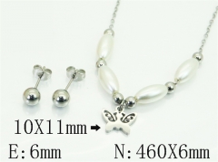 Stainless Steel Jewelry Wholesale - Stainless Steel Jewelry Sets - HY91S1851MA