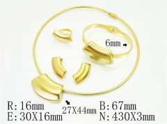 Stainless Steel Jewelry Wholesale - Stainless Steel Jewelry Sets - HY50S0741JIE
