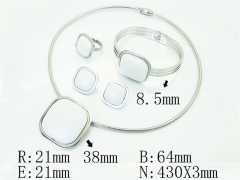 Stainless Steel Jewelry Wholesale - Stainless Steel Jewelry Sets - HY50S0724JQQ