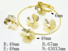 Stainless Steel Jewelry Wholesale - Stainless Steel Jewelry Sets - HY50S0778JIW