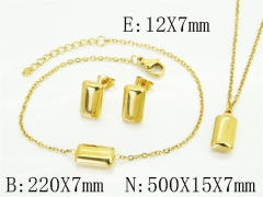 Stainless Steel Jewelry Wholesale - Stainless Steel Jewelry Sets - HY59S2639HBC