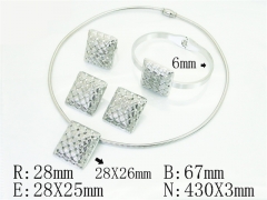 Stainless Steel Jewelry Wholesale - Stainless Steel Jewelry Sets - HY50S0738JFF