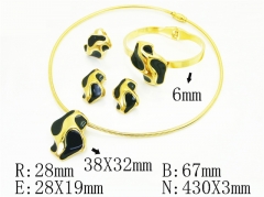 Stainless Steel Jewelry Wholesale - Stainless Steel Jewelry Sets - HY50S0755JIB
