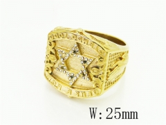 Stainless Steel Jewelry Wholesale - Stainless Steel Rings - HY15R2922HIL