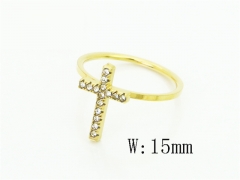 Stainless Steel Jewelry Wholesale - Stainless Steel Rings - HY19R1553OG