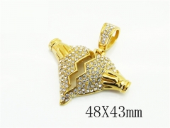 Stainless Steel Jewelry Wholesale - Stainless Steel Pendants - HY13P2330HJZ