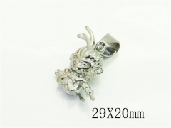 Stainless Steel Jewelry Wholesale - Stainless Steel Pendants - HY13P2374LO