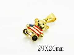 Stainless Steel Jewelry Wholesale - Stainless Steel Pendants - HY13P2328PW