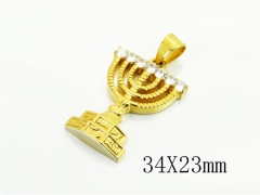 Stainless Steel Jewelry Wholesale - Stainless Steel Pendants - HY13P2373HIS
