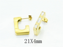 Stainless Steel Jewelry Wholesale - Stainless Steel Earrings - HY30E2679HFF