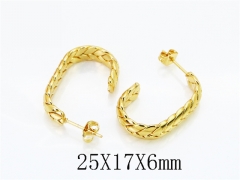 Stainless Steel Jewelry Wholesale - Stainless Steel Earrings - HY58E2059KV