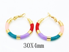 Stainless Steel Jewelry Wholesale - Stainless Steel Earrings - HY58E2040MD