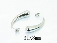 Stainless Steel Jewelry Wholesale - Stainless Steel Earrings - HY30E2670NX