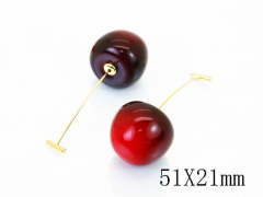 Stainless Steel Jewelry Wholesale - Stainless Steel Earrings - HY30E2664DML